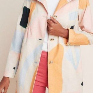 Anthropologie x Moglea Daybreak trench coat